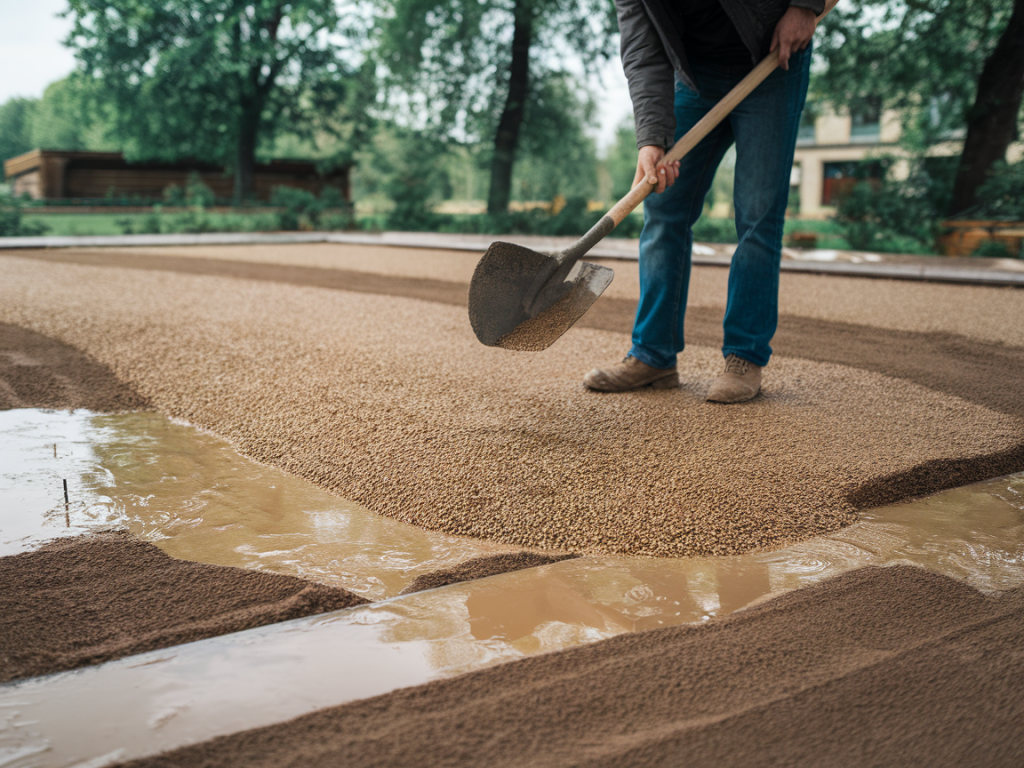 Quel paillage choisir pour un sol argileux compact et comment l'appliquer pour améliorer le drainage