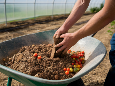 Quel mélange de terreau et d'amendements utiliser pour réussir des tomates en serre non chauffée